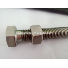 A4 Hex BOLT, Edelstahl und Carbon Stahl Sechskant Schraube